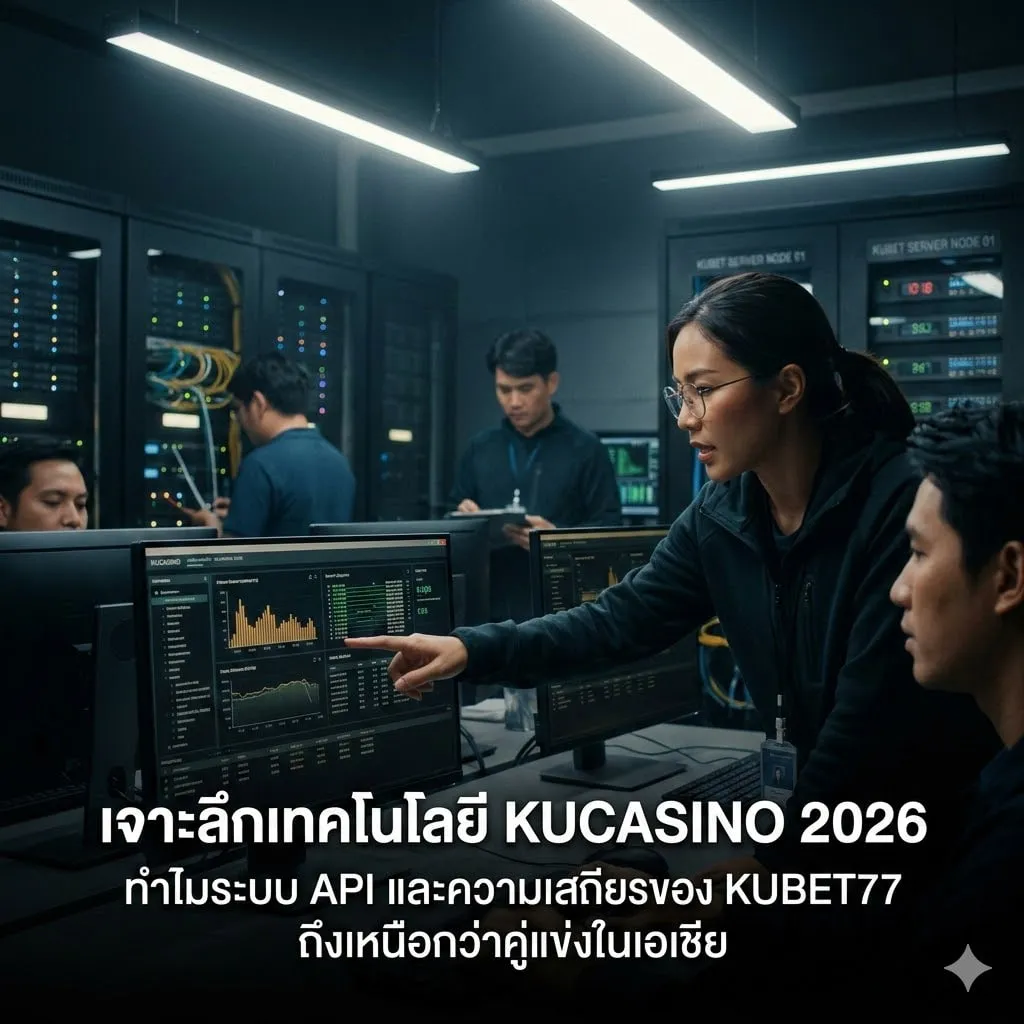 เจาะลึกเทคโนโลยี KUCASINO 2026: ทำไมระบบ API และความเสถียรของ KUBET77 ถึงเหนือกว่าคู่แข่งในเอเชีย